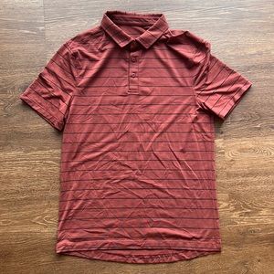 Lulu Lemon Evolution Short Sleeve Polo Shirt